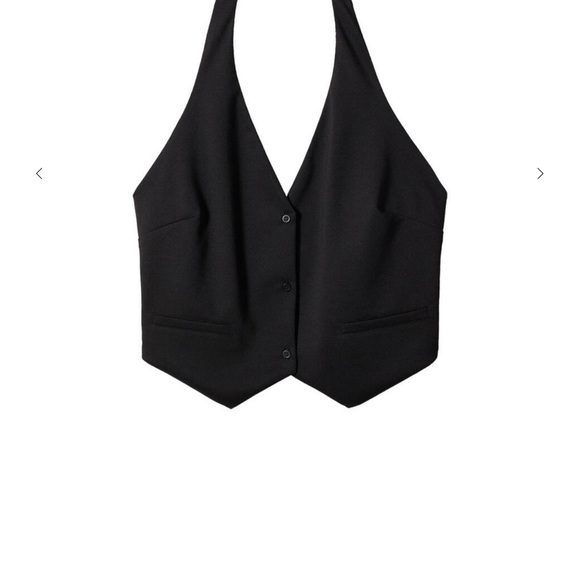 Brand new (with tags) halter vest with buttons - Picture 2 of 2